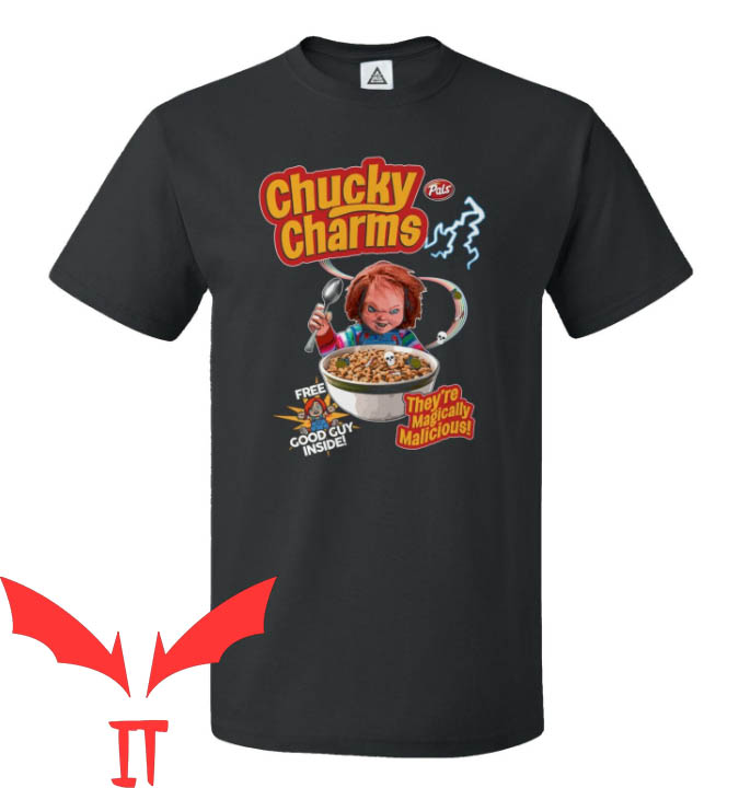 Chucky Charms T-shirt Chucky Charms Cereal Horror Haloween Chucky Charms T-shirt Chucky Charms Cereal Horror Haloween