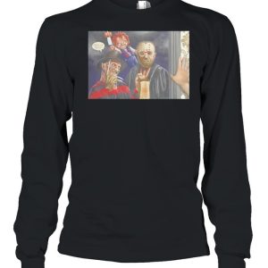Chucky Freddy Krueger Jason Voorhees trick or treat Halloween shirt