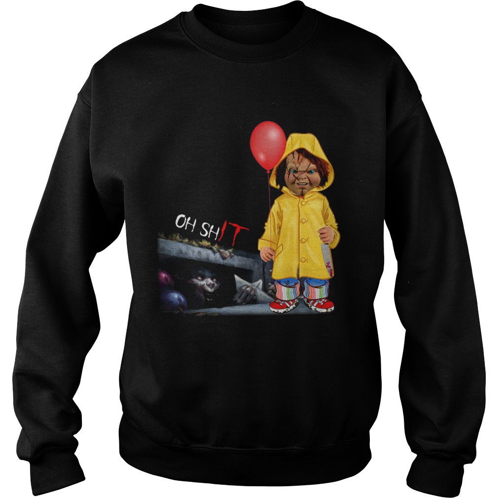 Chucky Georgie Denbrough oh shit IT shirt Chucky Georgie Denbrough oh shit IT shirt