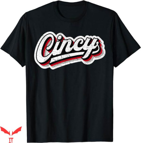 Cincy T-Shirt Baseball Throwback Cincinnati Tee Trending