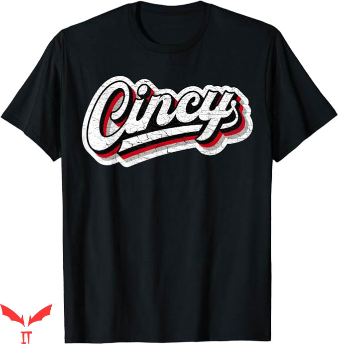 Cincy T-Shirt Baseball Throwback Cincinnati Tee Trending Cincy T-Shirt Baseball Throwback Cincinnati Tee Trending
