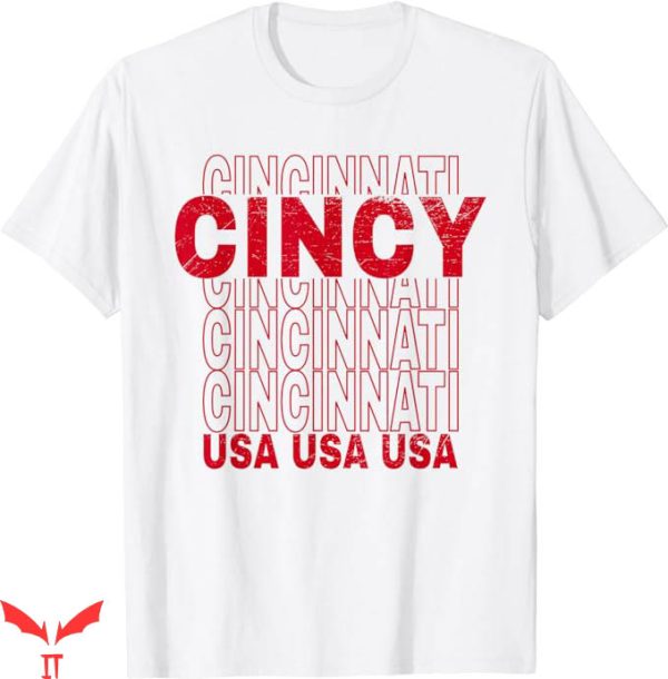 Cincy T-Shirt USA Cinci Classic Cincy T-Shirt Trending
