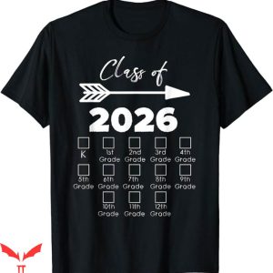Class Of 2026 T-Shirt Checkmarks T-Shirt Trending