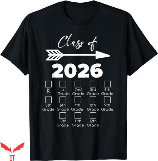Class Of 2026 T-Shirt Checkmarks T-Shirt Trending