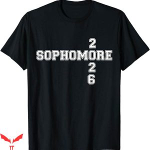 Class Of 2026 T-Shirt Sophomore 2026 Class College T-Shirt