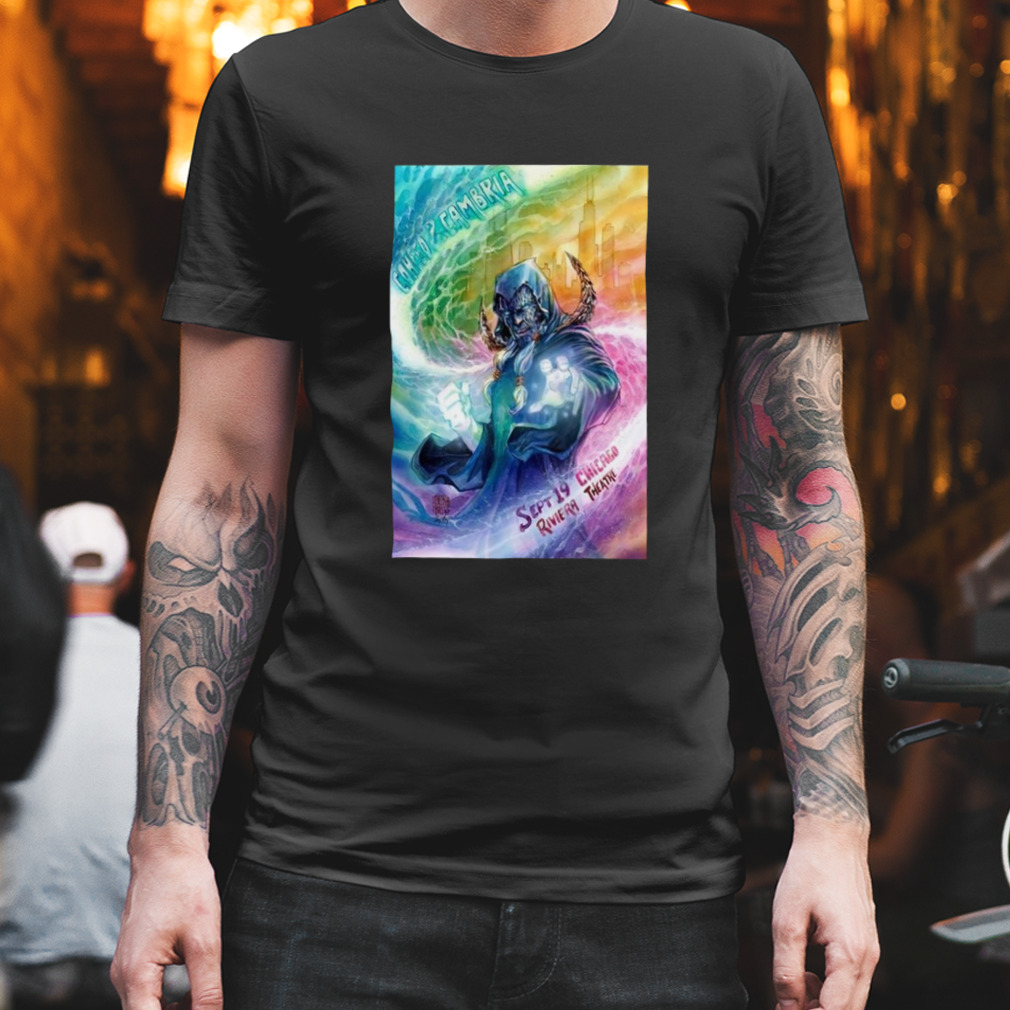 Coheed And Cambria Chicago Concert Riviera Theatre Il Sept 19 2023 T-shirt Coheed And Cambria Chicago Concert Riviera Theatre Il Sept 19 2023 T-shirt