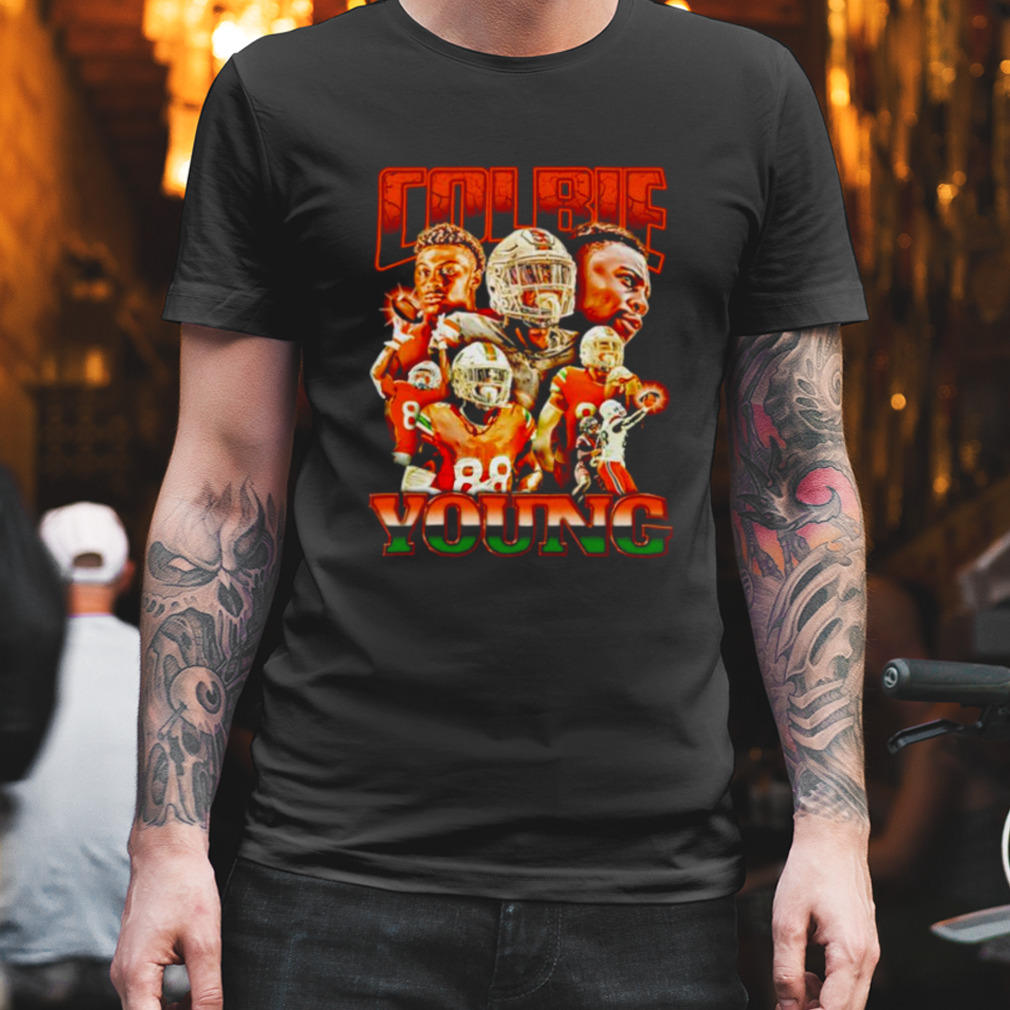 Colbie Young Miami Hurricanes vintage shirt Colbie Young Miami Hurricanes vintage shirt