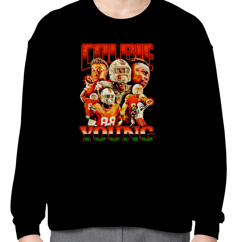 Colbie Young Miami Hurricanes vintage shirt Colbie Young Miami Hurricanes vintage shirt