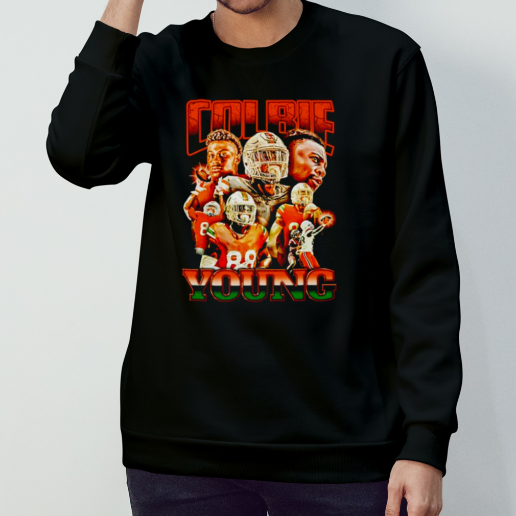 Colbie Young Miami Hurricanes vintage shirt Colbie Young Miami Hurricanes vintage shirt