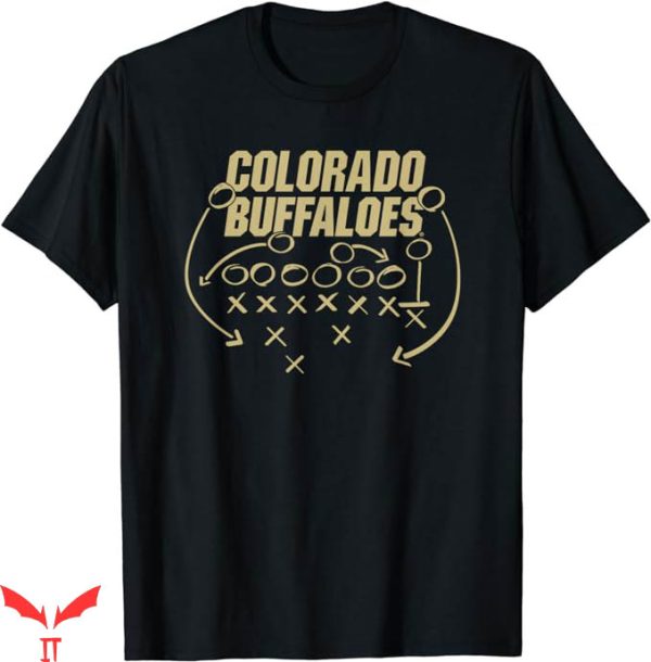 Colorado Football T-Shirt Football Play T-Shirt NFL