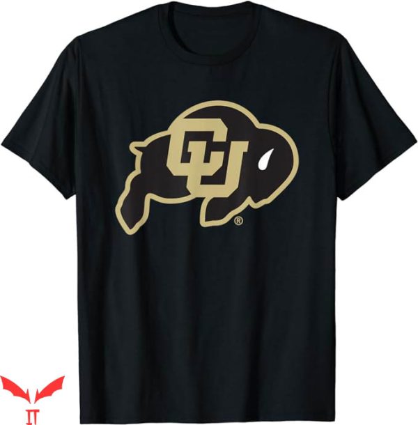 Colorado Football T-Shirt Icon Black Officially T-Shirt NFL