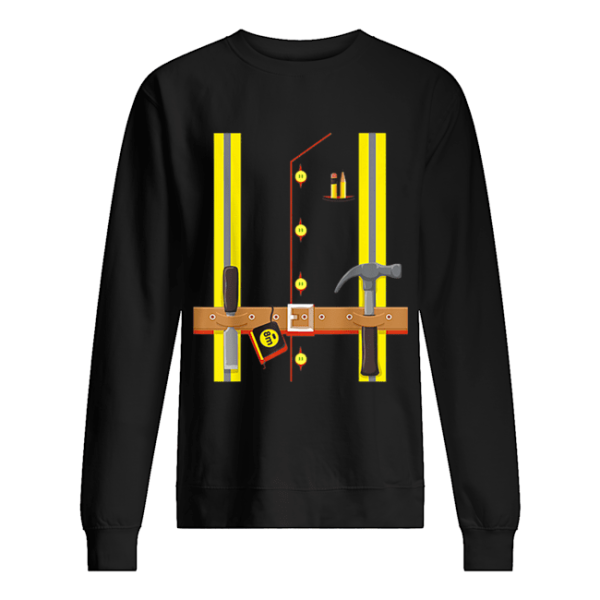 Construction Worker Costume for Boys Kids Halloween Builder shirt