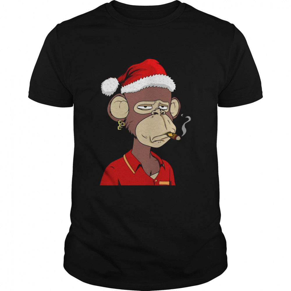 Cool Santa Christmas Monkey shirt Cool Santa Christmas Monkey shirt
