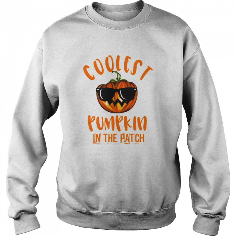Coolest Pumpkin In The Patch Cute Halloween Costume shirt Coolest Pumpkin In The Patch Cute Halloween Costume shirt