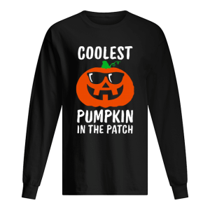 Coolest Pumpkin in the Patch, Halloween Costume Boys Girls T-Shirt