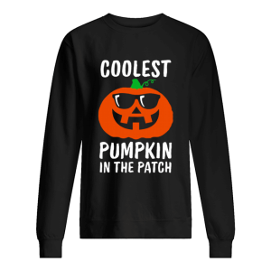 Coolest Pumpkin in the Patch, Halloween Costume Boys Girls T-Shirt