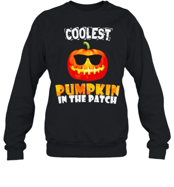 Coolest pumpkin in the patch halloween shirt