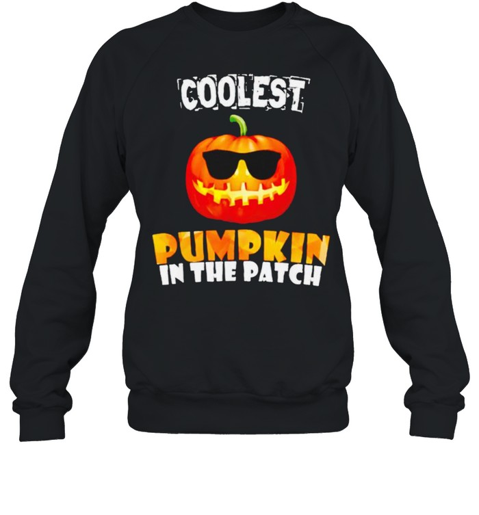 Coolest pumpkin in the patch halloween shirt Coolest pumpkin in the patch halloween shirt