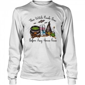 Coors Light This Witch Needs Beer Before Any Hocus Pocus shirt