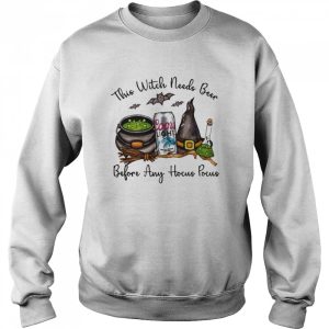 Coors Light This Witch Needs Beer Before Any Hocus Pocus shirt