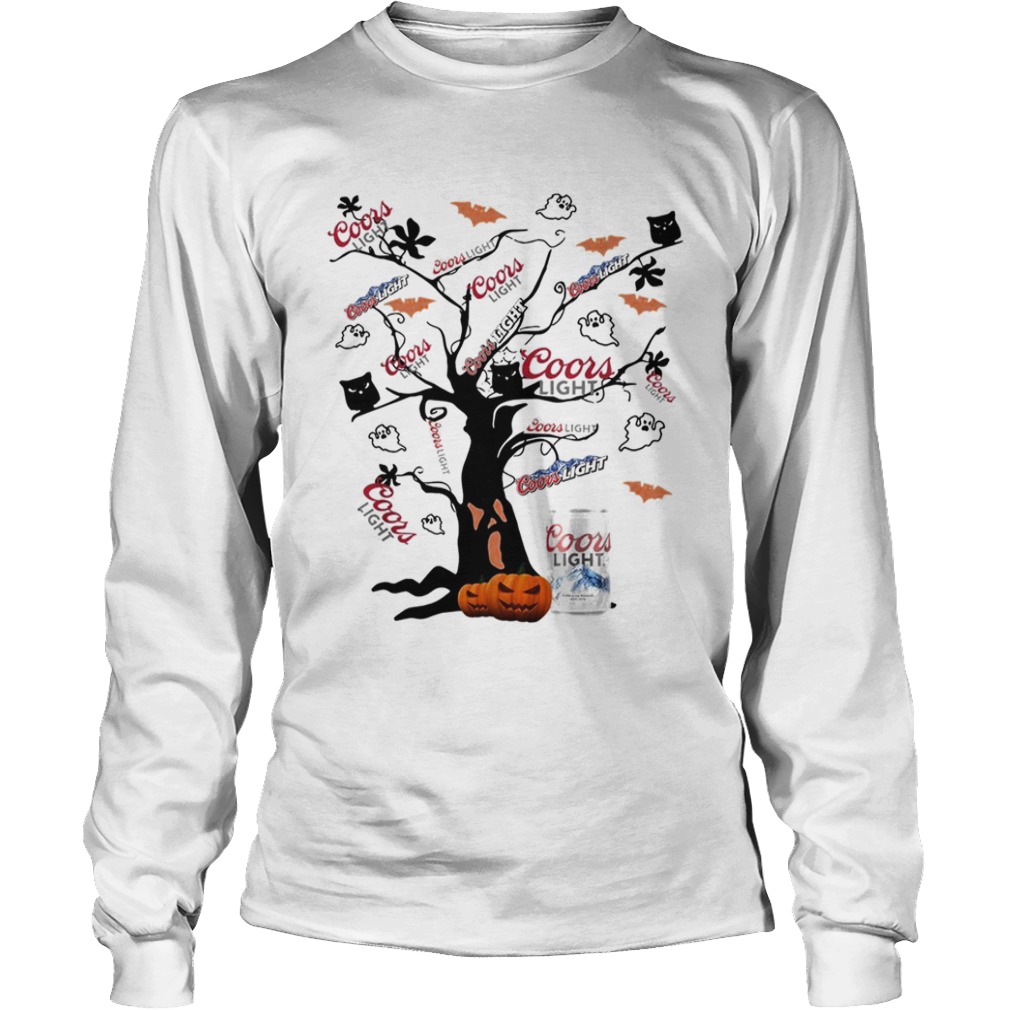 Coors Light beer tree Halloween shirt Coors Light beer tree Halloween shirt