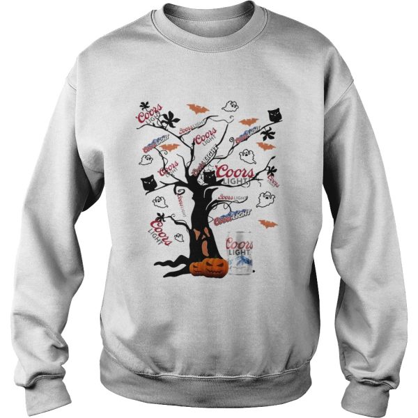 Coors Light beer tree Halloween shirt
