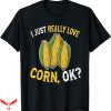 Corncob Tv T-Shirt Cute And Funny Corn On The Cob T-Shirt