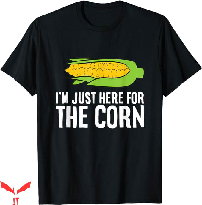 Corncob Tv T-Shirt Im Just Here For The Corn Tee Trending Corncob Tv T-Shirt Im Just Here For The Corn Tee Trending