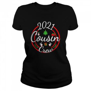 Cousin Crew Christmas 2021 Family Matching Group Ginger Man Shirt