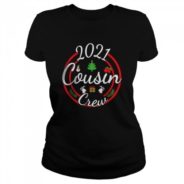 Cousin Crew Christmas 2021 Family Matching Group Ginger Man Shirt