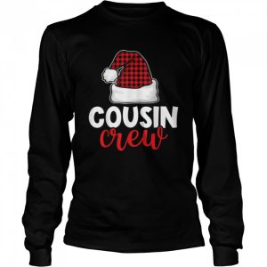 Cousin Crew Santa Red Plaid Matching Group Christmas Pajama T Shirt 3