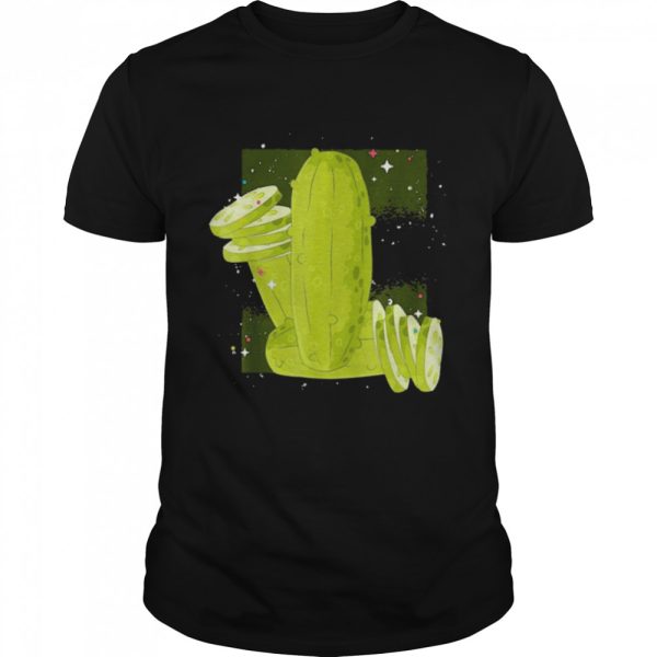 Cucumber lover vegetable pickle shirt