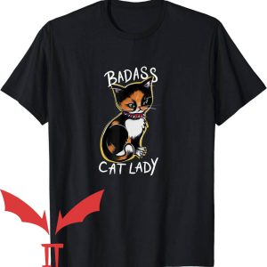 Custom Cat T-Shirt Badass Cat Mom