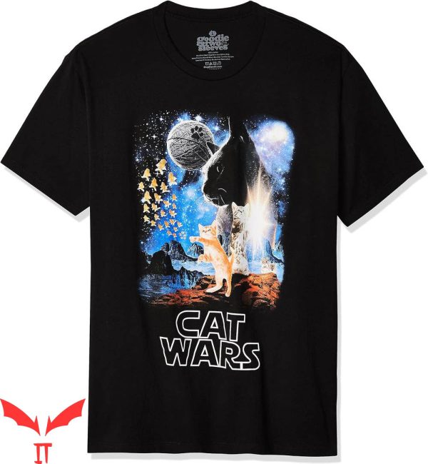 Custom Cat T-Shirt Cat Wars