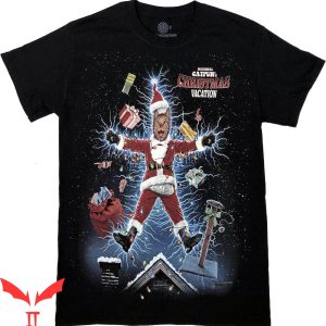 Custom Cat T-Shirt Catpun Christmas Vacation