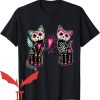 Custom Cat T-Shirt Day Of The Dead Cats