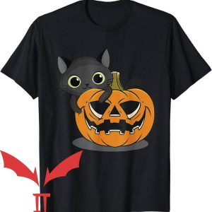 Custom Cat T-Shirt Halloween Black Cat Witch
