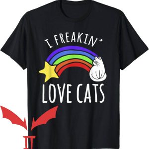 Custom Cat T-Shirt I Freaking Love Cats