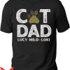 Custom Cat T-Shirt Lucy Milo Loki