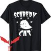 Custom Cat T-Shirt Scaredy Cat Halloween
