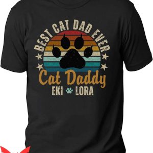 Custom Cat T-Shirt Vintage Cat Daddy