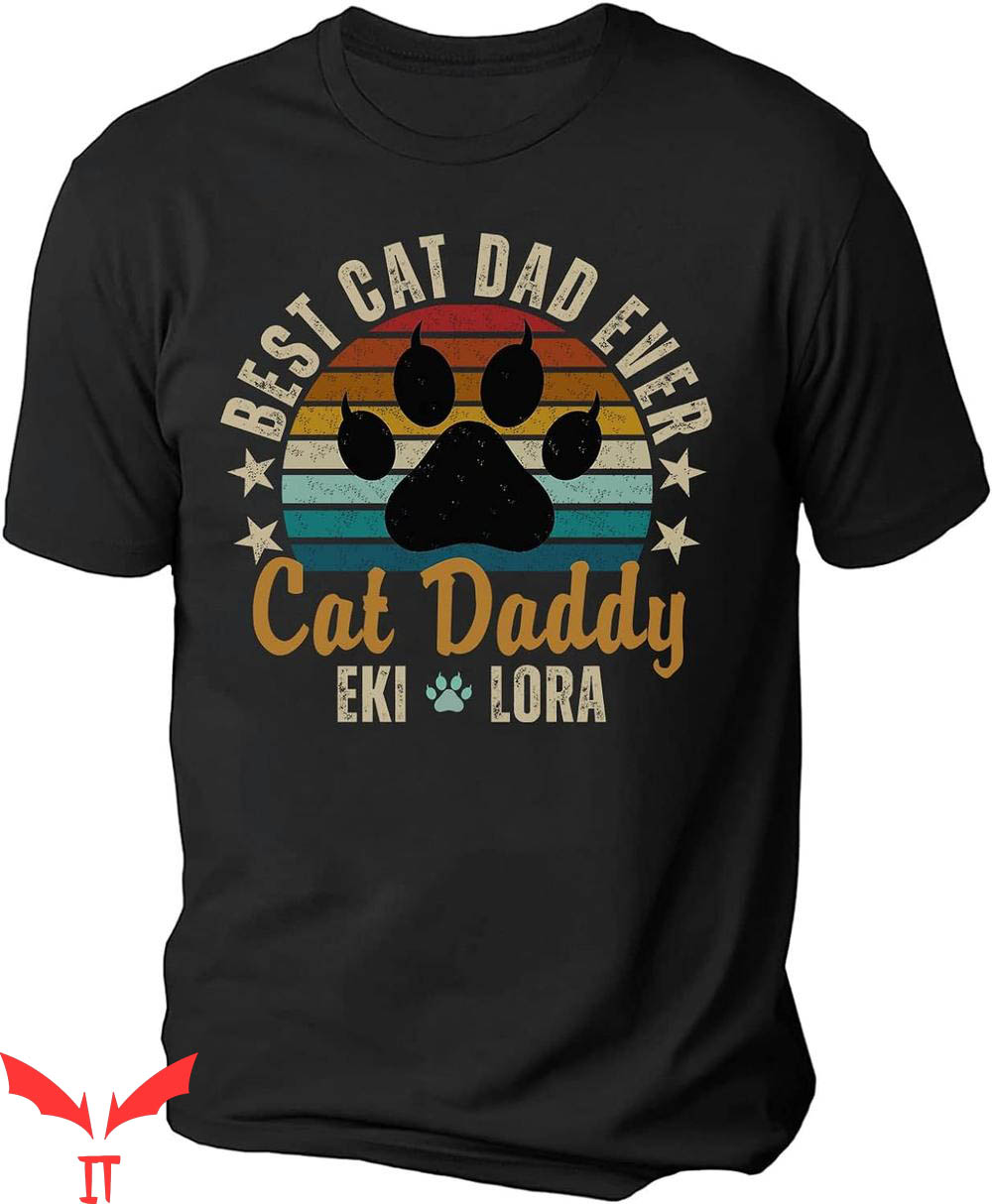 Custom Cat T-Shirt Vintage Cat Daddy Custom Cat T-Shirt Vintage Cat Daddy