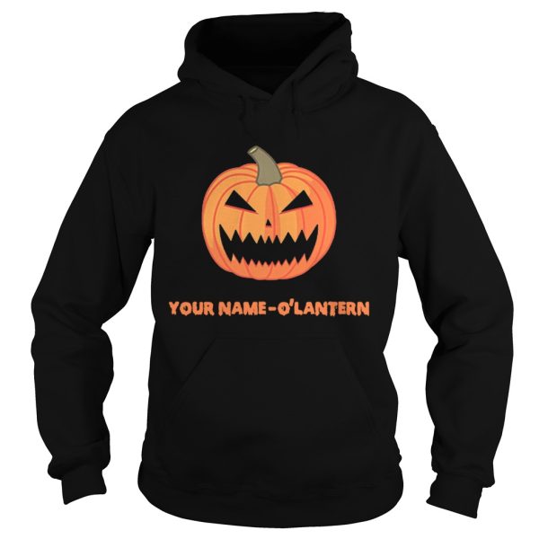 Custom Personalised O Lantern Pumpkin Halloween shirt