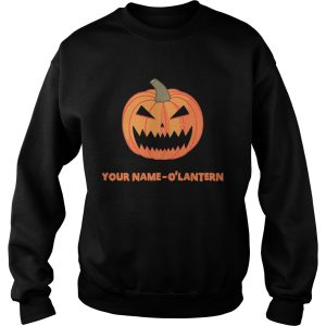 Custom Personalised O Lantern Pumpkin Halloween shirt