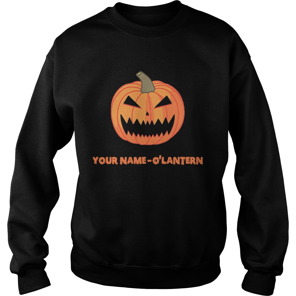 Custom Personalised O Lantern Pumpkin Halloween shirt Custom Personalised O Lantern Pumpkin Halloween shirt