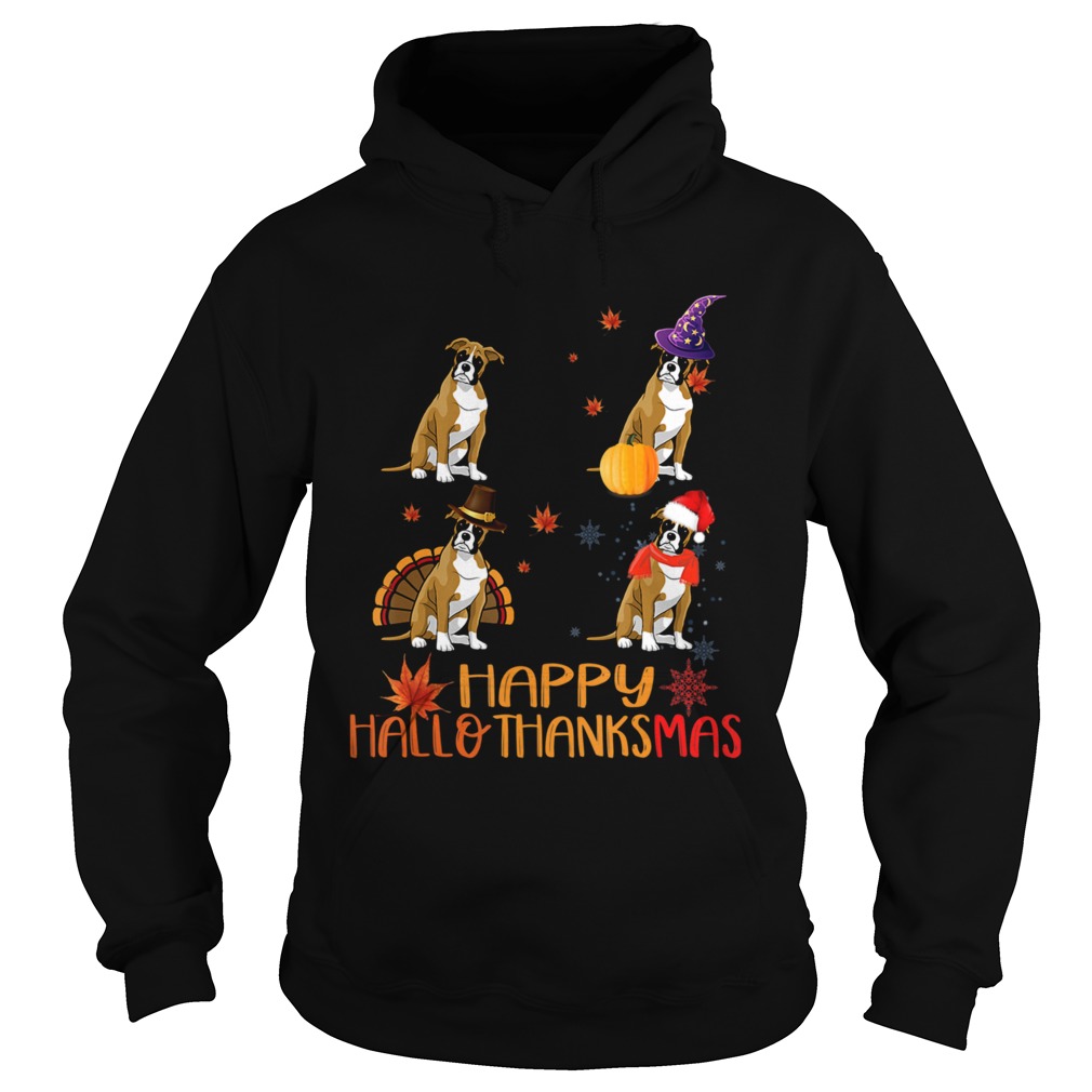 Cute Boxer Happy Hallothanksmas shirt Cute Boxer Happy Hallothanksmas shirt