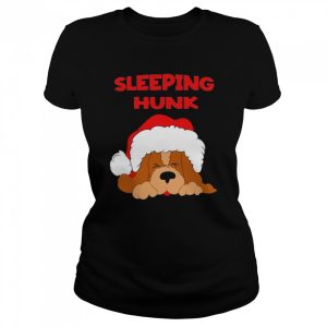 Cute Dug Sleeping Hunk Christmas shirt