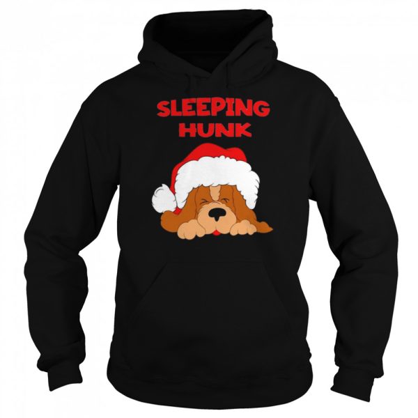 Cute Dug Sleeping Hunk Christmas shirt