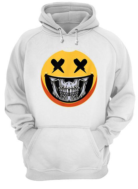 Cute Scary Halloween Smiley Skull Costume Emojis Gift shirt Cute Scary Halloween Smiley Skull Costume Emojis Gift shirt