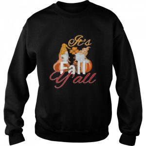Cute funny Pumpkin gnome it’s fall y’all Thanksgiving shirt
